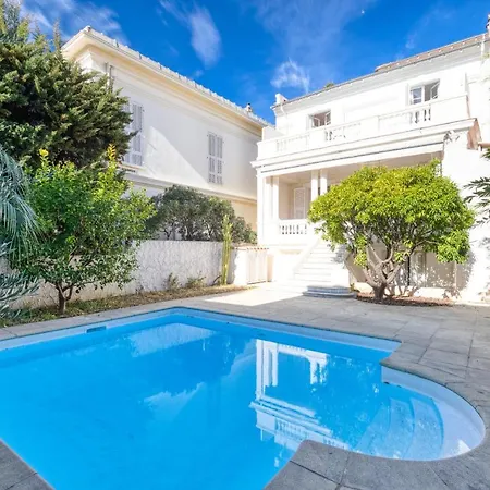 Stylish Art Deco Near The Sea 4 Bdrs Pool And Garage