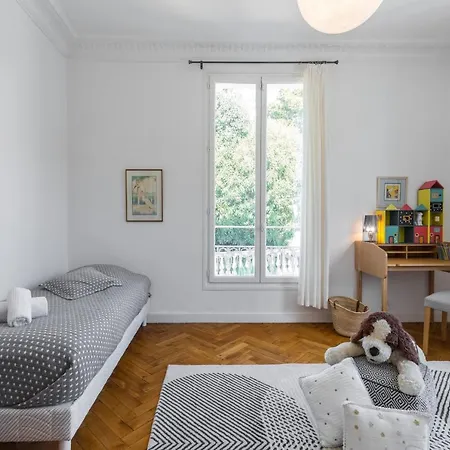 Vila Stylish Art Deco Near The Sea 4 Bdrs Pool And Garage Nice