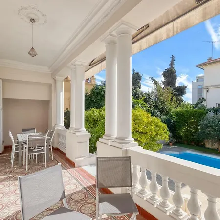 Stylish Art Deco Near The Sea 4 Bdrs Pool And Garage Nice
